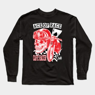 Cafe Racer - Ace of Race Long Sleeve T-Shirt